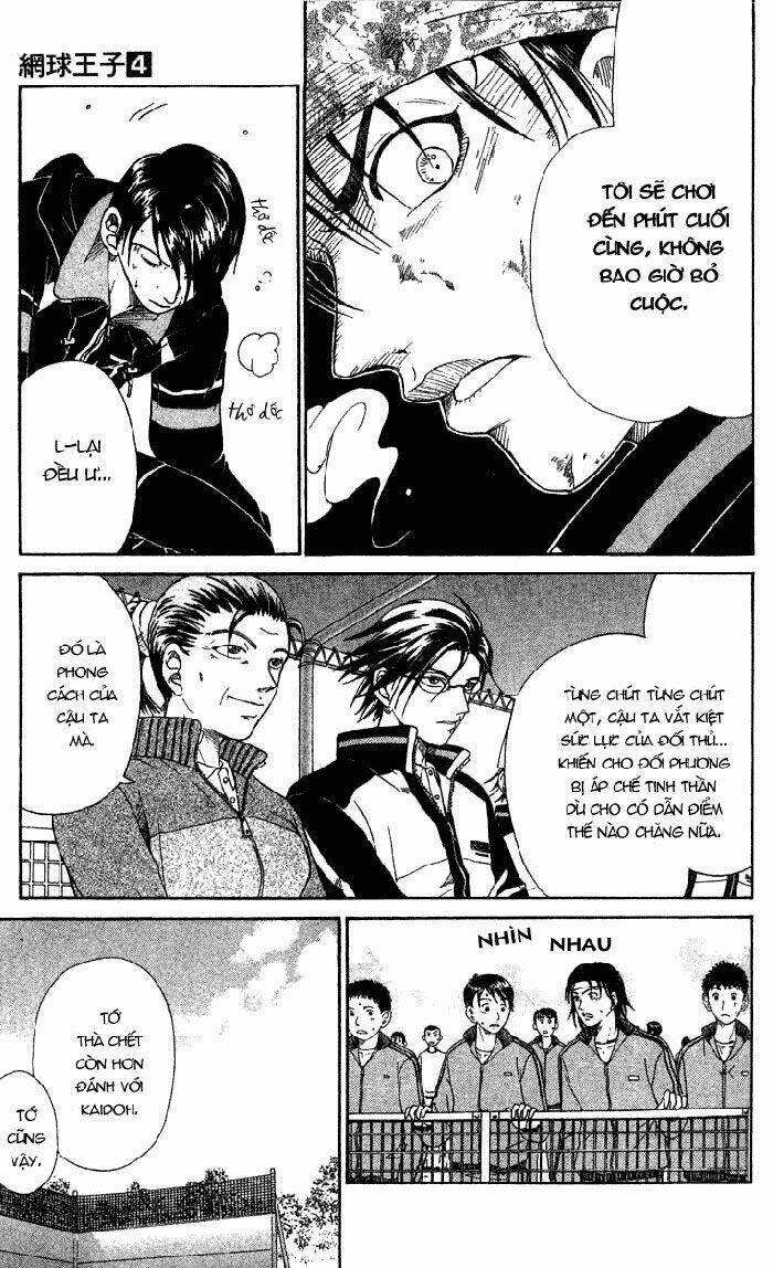 Hoàng Tử Tennis: Chapter 33