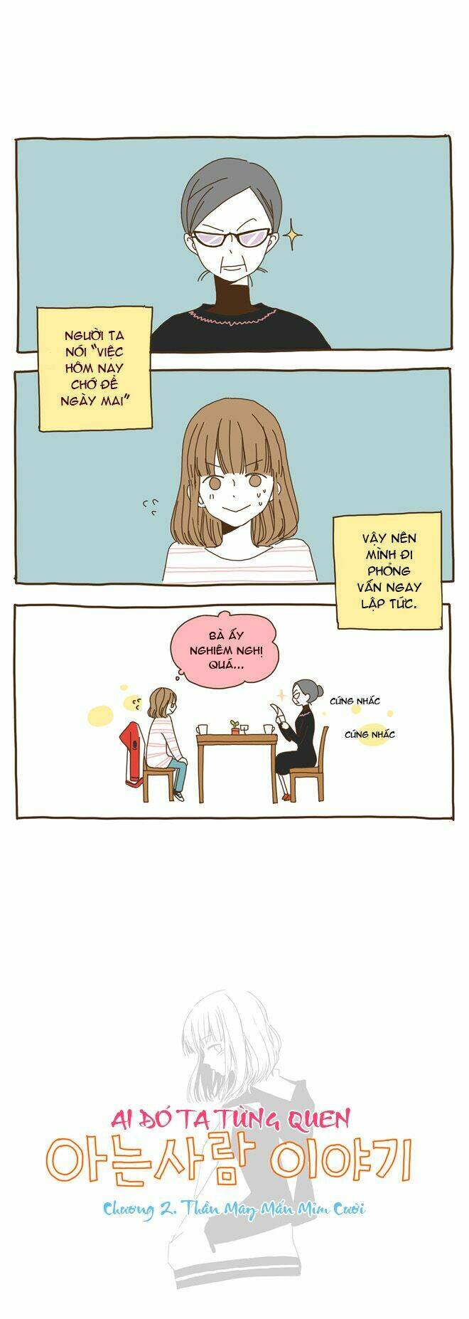 Ai đó ta từng quen: Chapter 2