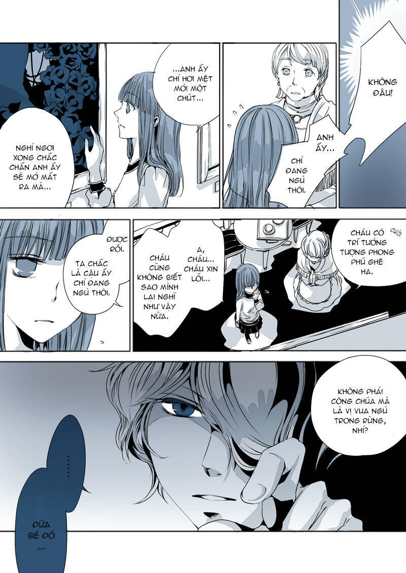 Ib Doujinshi - Ao Meikyuu No Ou: Chapter 1