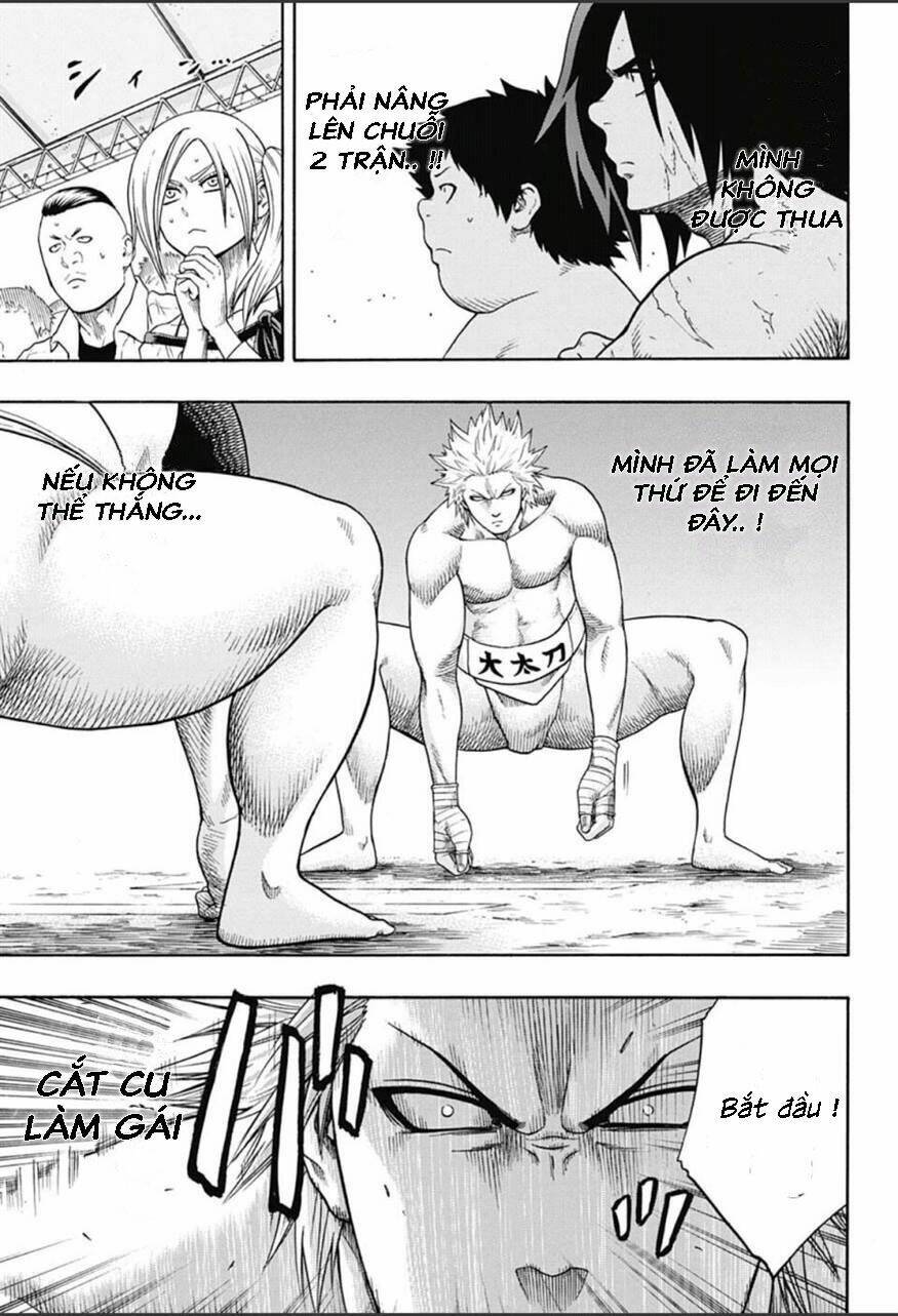 Hinomaru Zumou: Chapter 57