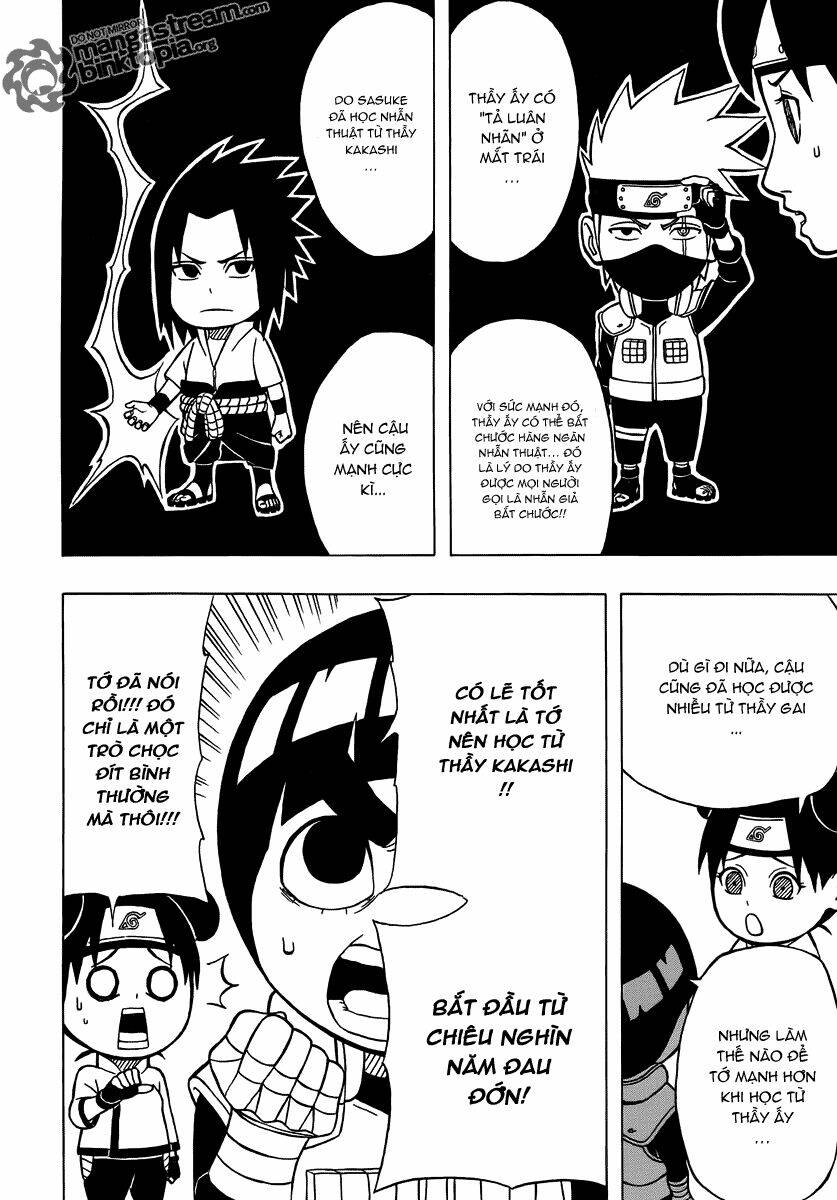 Cửu Vĩ Hồ Ly Ngoại Truyện Rock Lee: Chapter 4