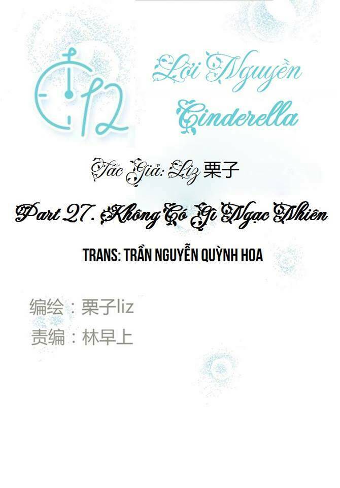 12 Giờ Của Lọ Lem: Chapter 27