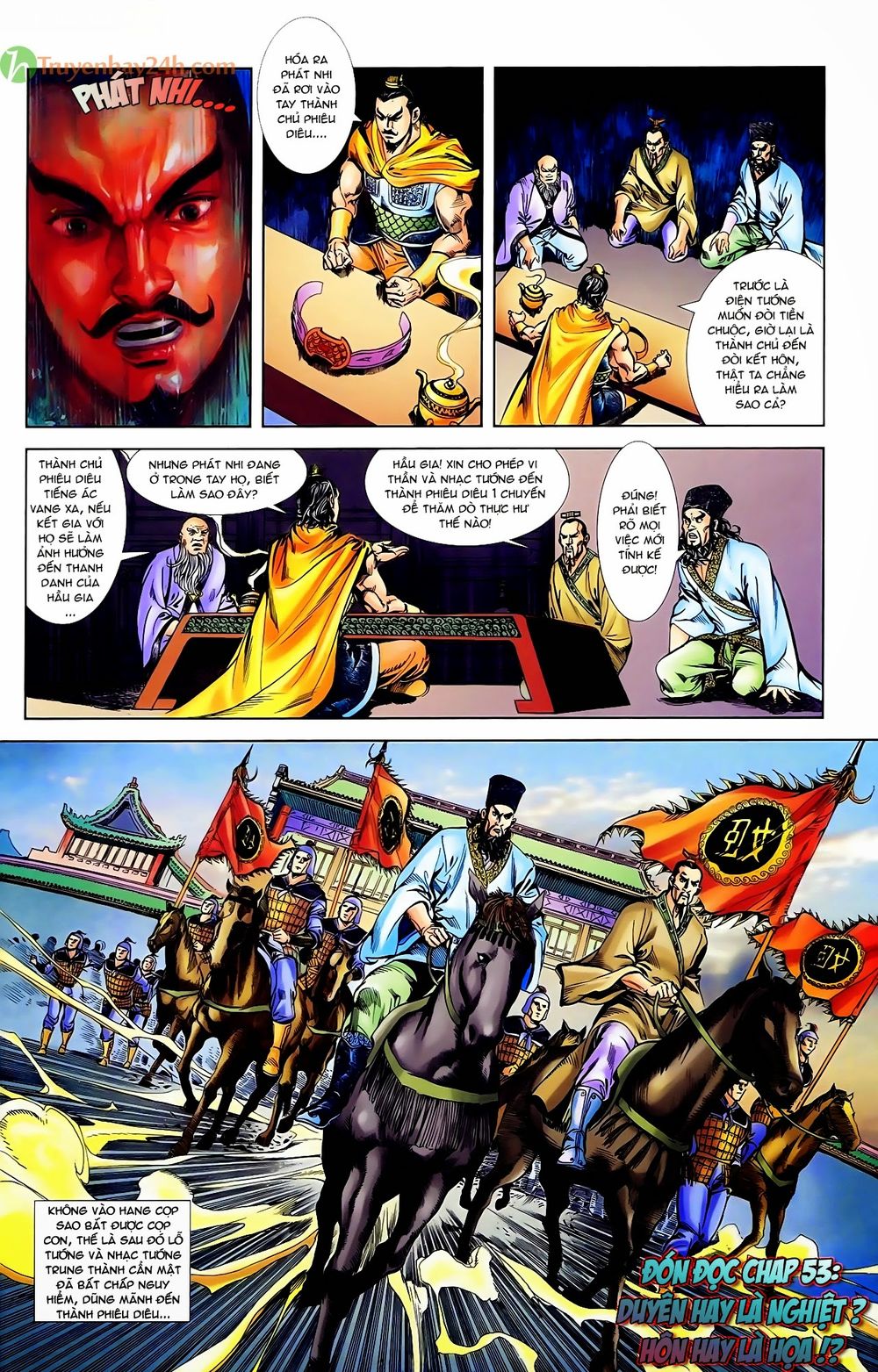 Thiên Tử Truyền Kỳ 1: Chapter 52