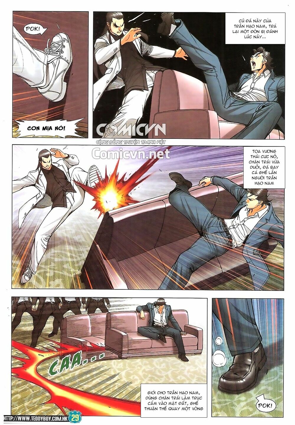 Người Trong Giang Hồ: Chapter 1808: Trần Hạo Nam vs Tọa Sơn Hổ