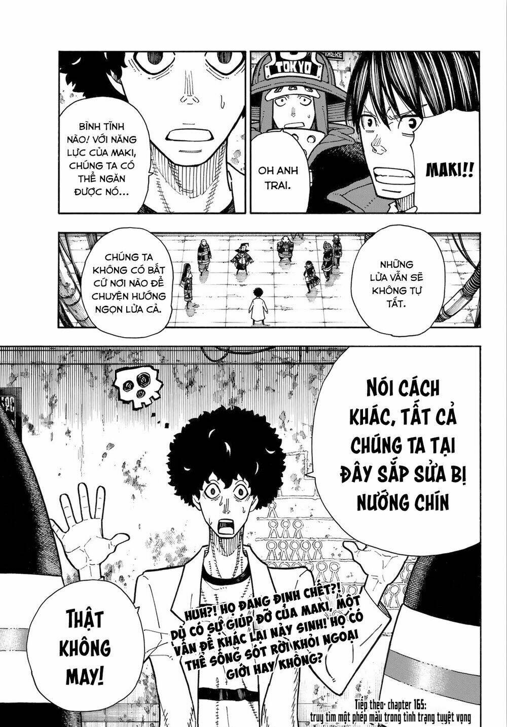Biệt Đội Lính Cứu Hỏa: Chapter 164