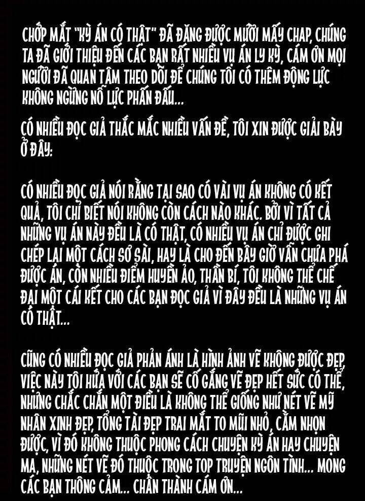 Kỳ Án Có Thật: Chapter 14