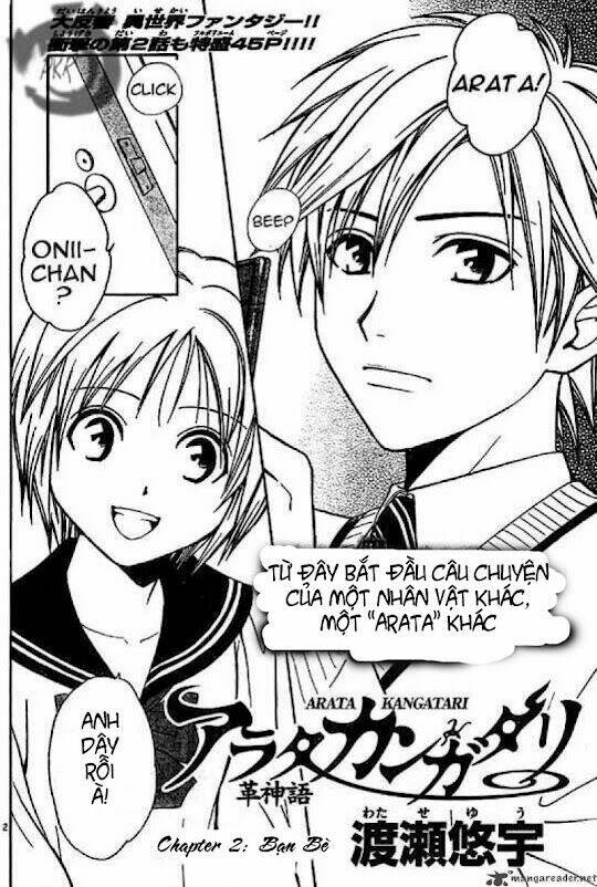 Huyền thoại Arata: Chapter 2