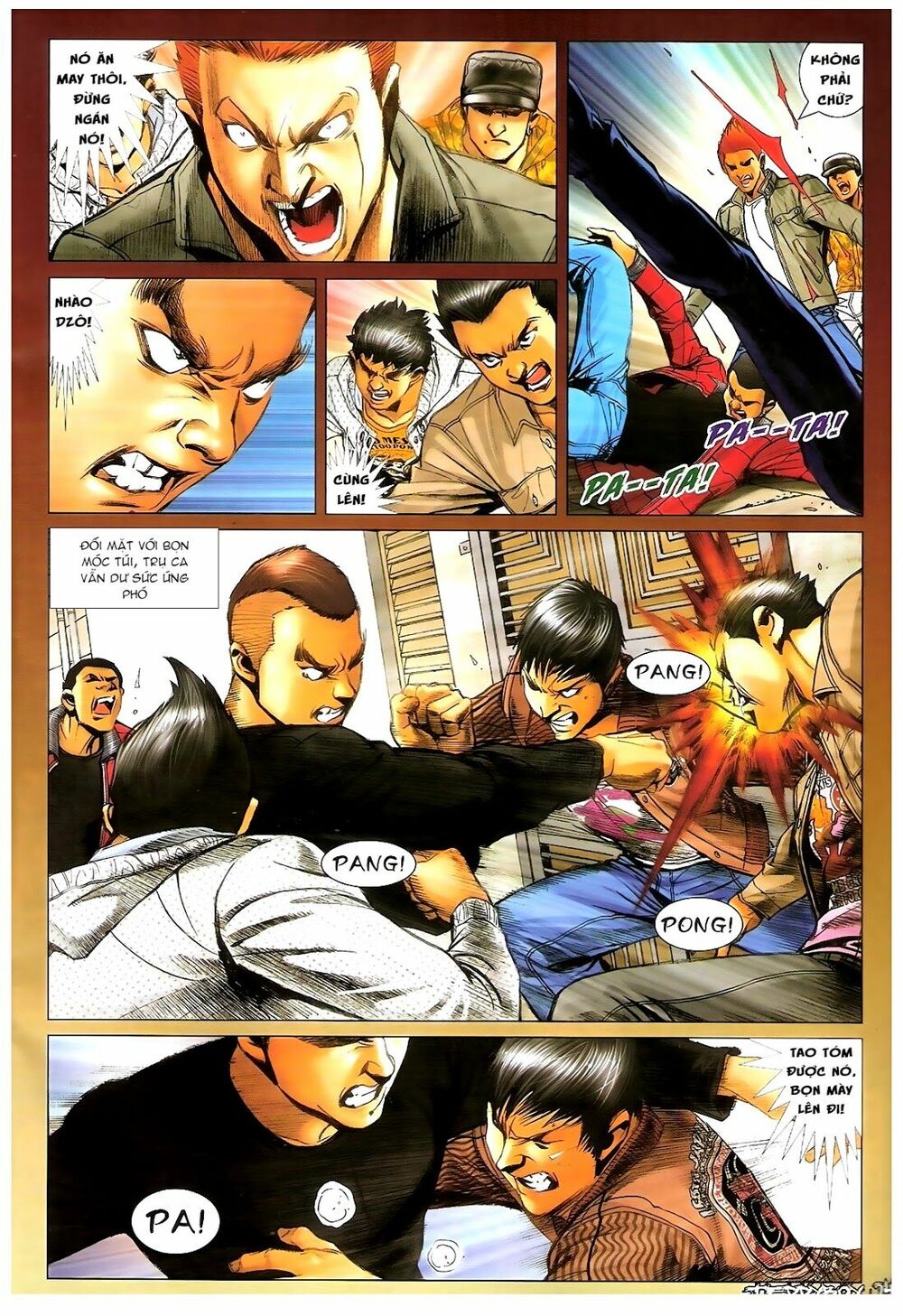 Người Trong Giang Hồ: Chapter 1375: Trụ Ca ra trại