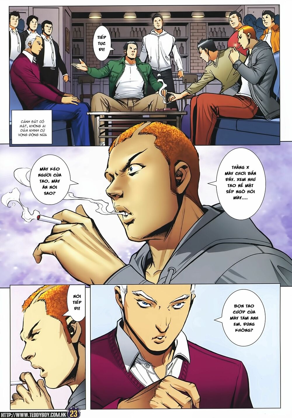 Người Trong Giang Hồ: Chapter 2229: Ám toán Cao Què