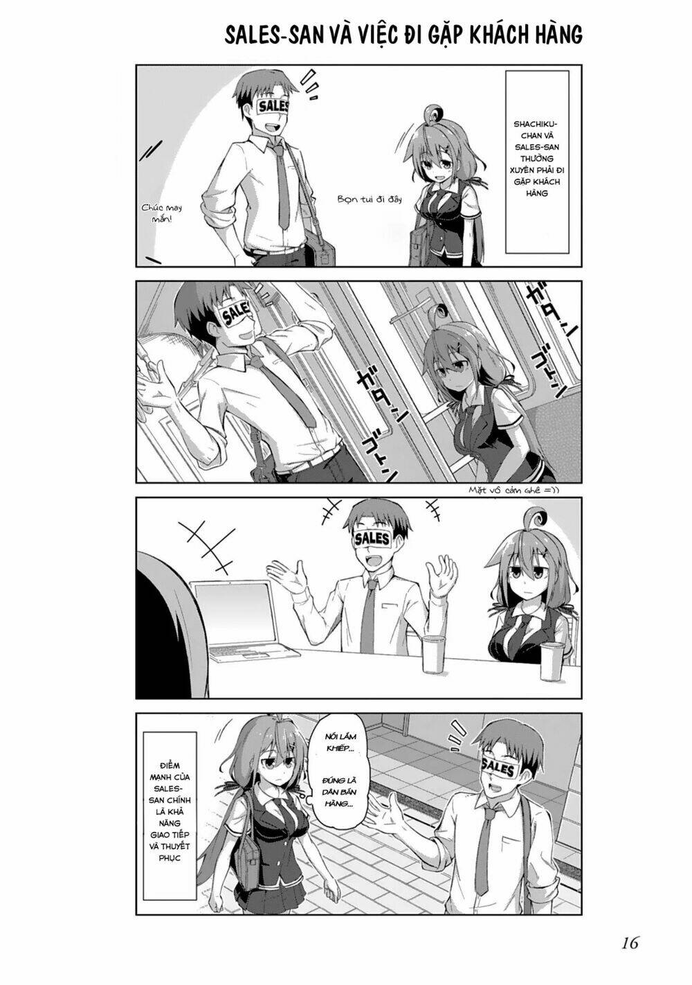 Ikinokore! Shachiku-Chan!: Chapter 2
