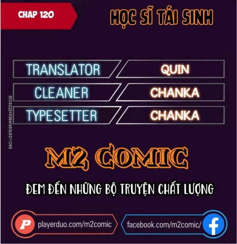 Học Sĩ Tái Sinh: Chapter 120