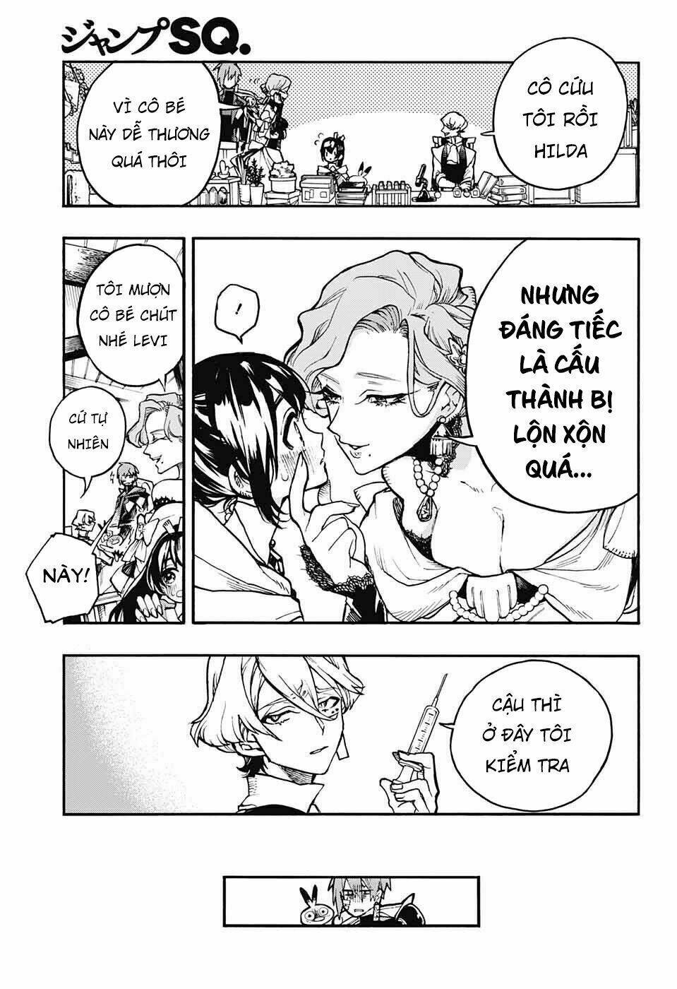 Những Bức Họa Quái Dị Của Phù Thủy: Chapter 15