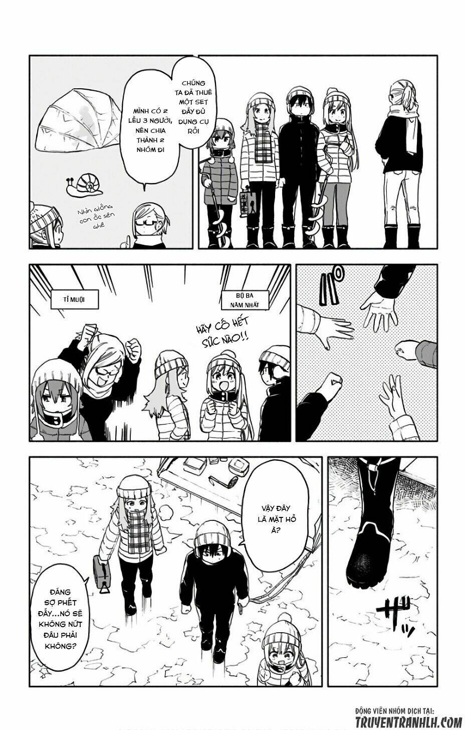 Saguri-Chan Tankentai: Chapter 14