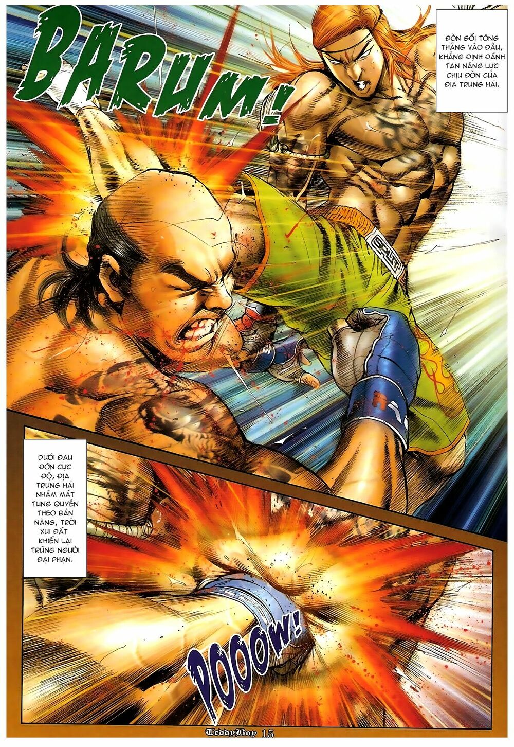 Người Trong Giang Hồ: Chapter 1253: Đánh gục Kim Mông Không