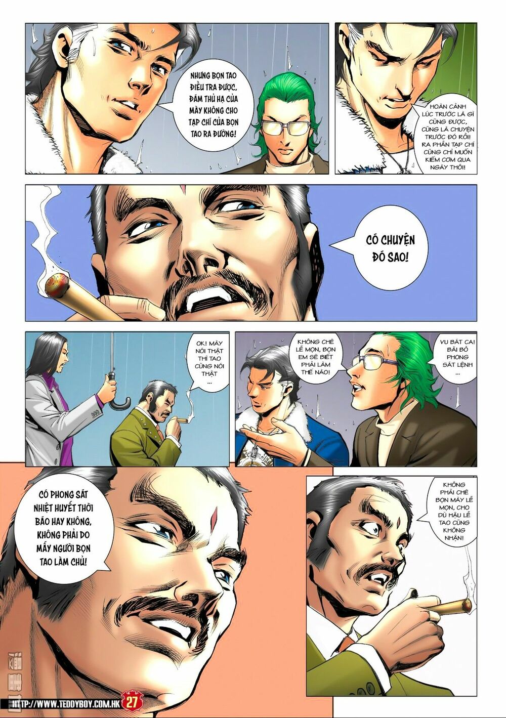 Người Trong Giang Hồ: Chapter 1576: Trần Hạo Nam vs Sơn Đông Hổ