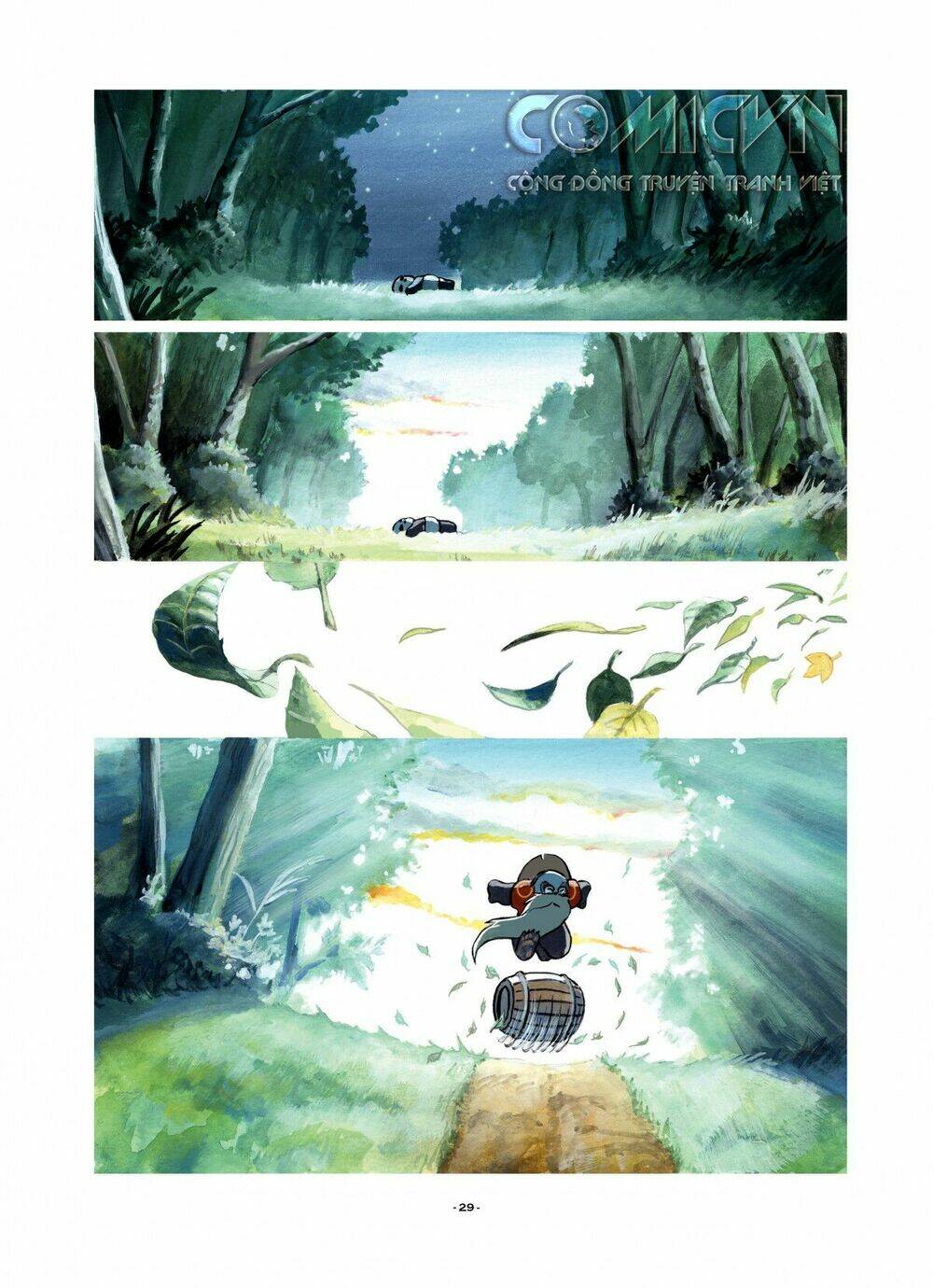 Pandala - Gấu Trúc Phiêu Lưu Ký: Chapter 3