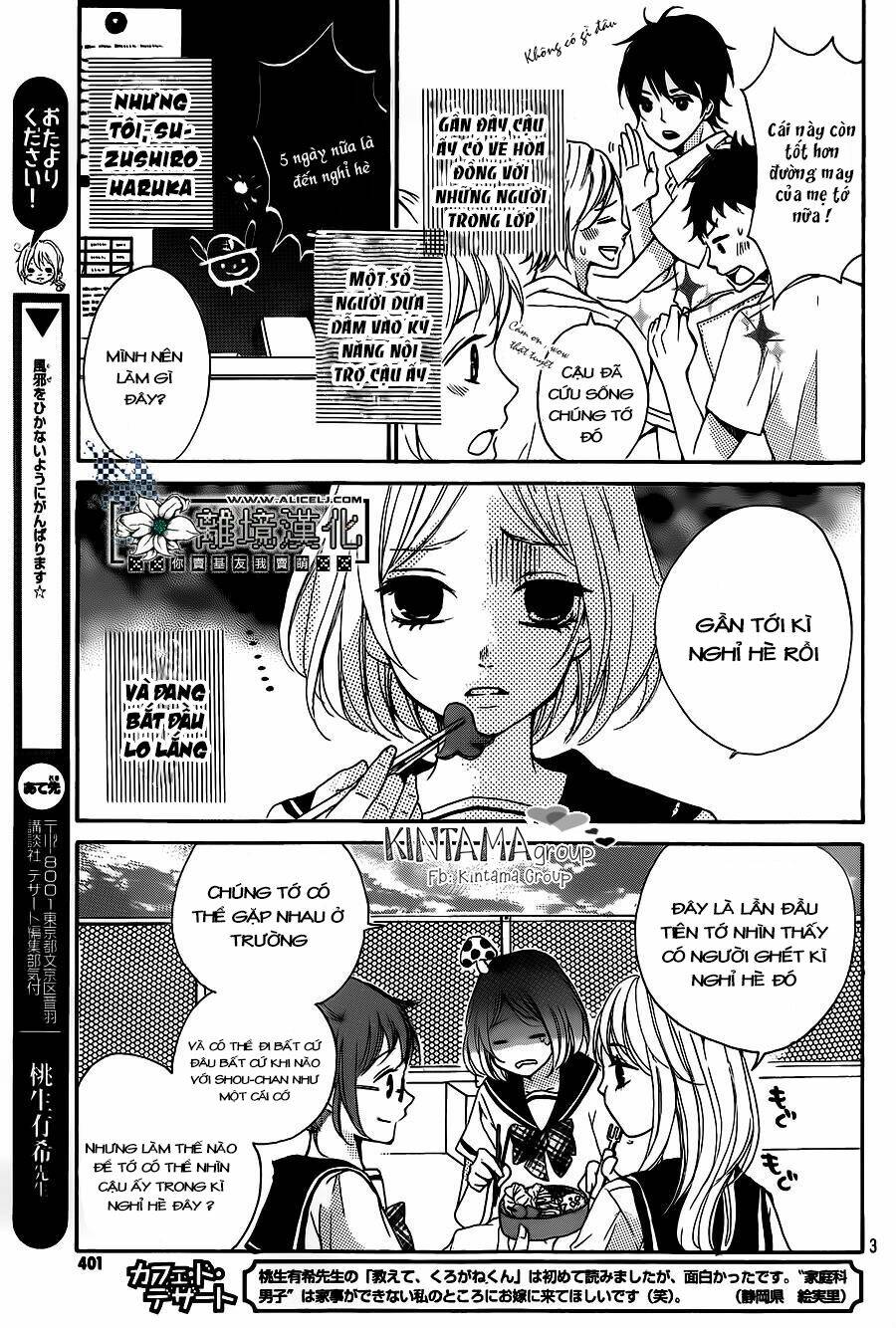 Oshiete, Kurogane-Kun: Chapter 3