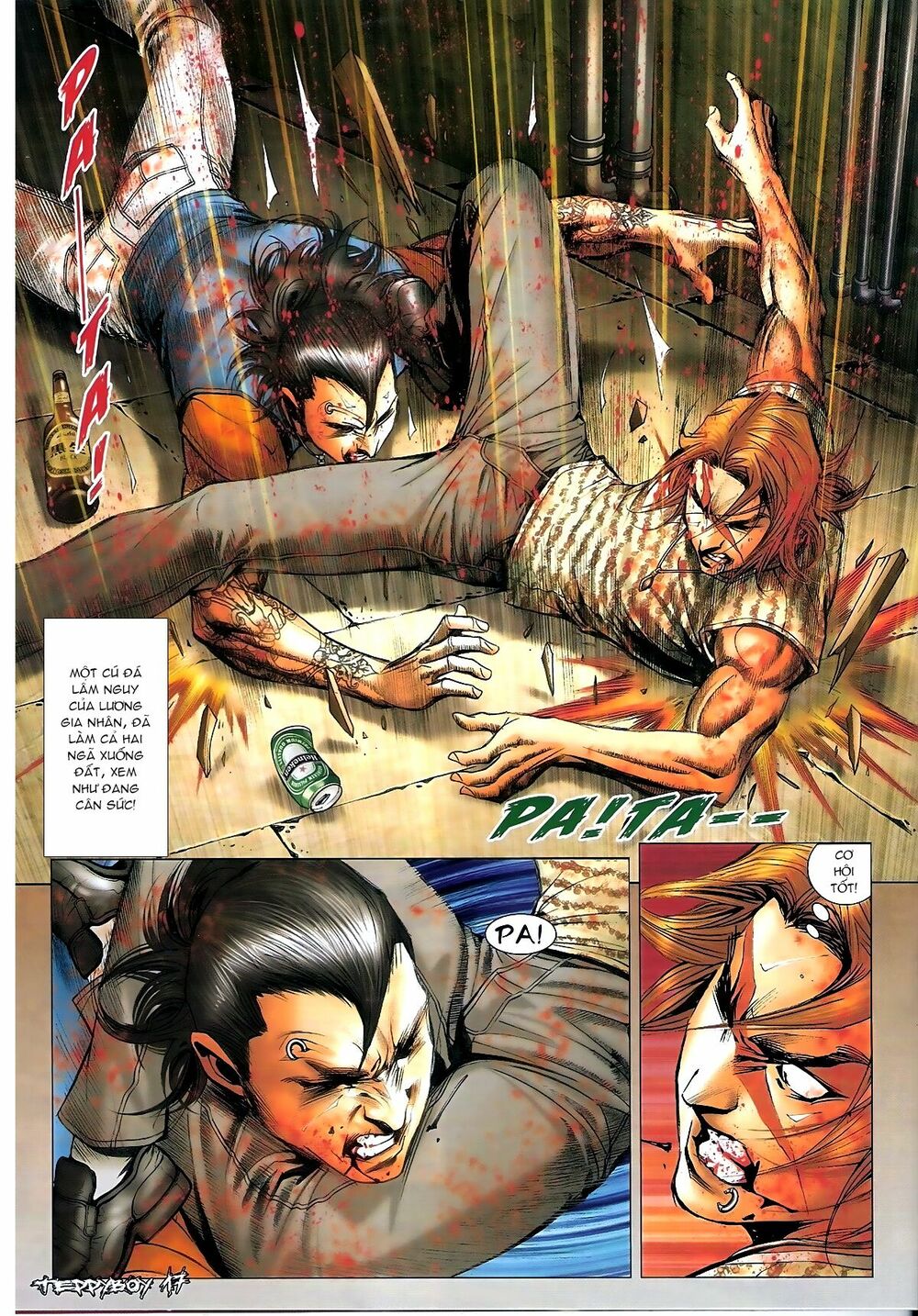 Người Trong Giang Hồ: Chapter 1339: Lương Gia Nhân vs Chiêu Tích 2