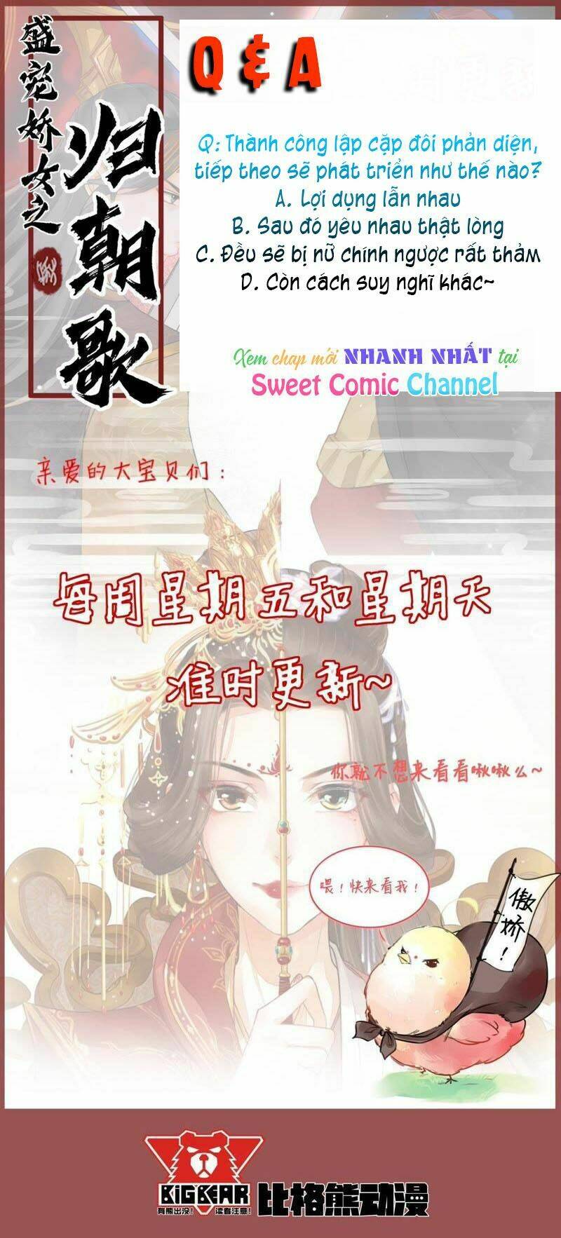 Thịnh Sủng Kiều Nữ Trở Về Triều Ca: Chapter 37