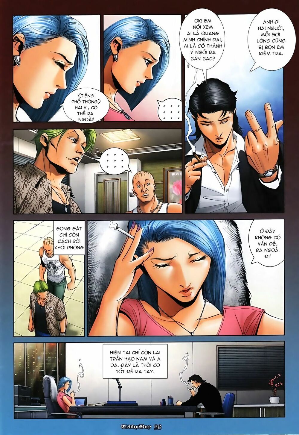 Người Trong Giang Hồ: Chapter 1023: A Dạ em đã thua