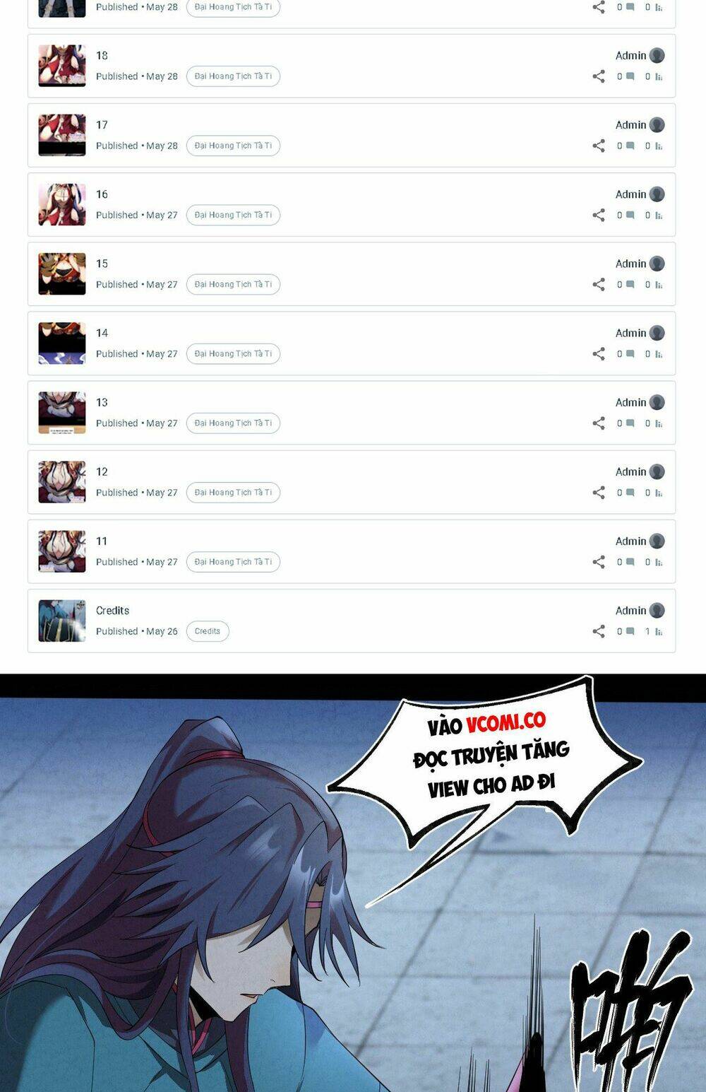 Đại Hoang Tịch Tà Ti: Chapter 20