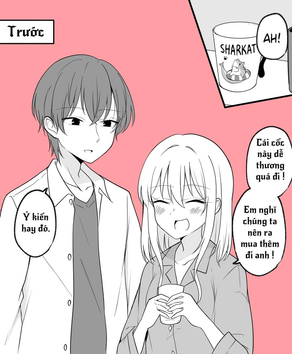 Cuộc Sống Hàng Ngày Của Một Cặp Vợ Chồng Trong Một Ngày Mà Bạn Trai Biến Thành Gái: Chapter 5