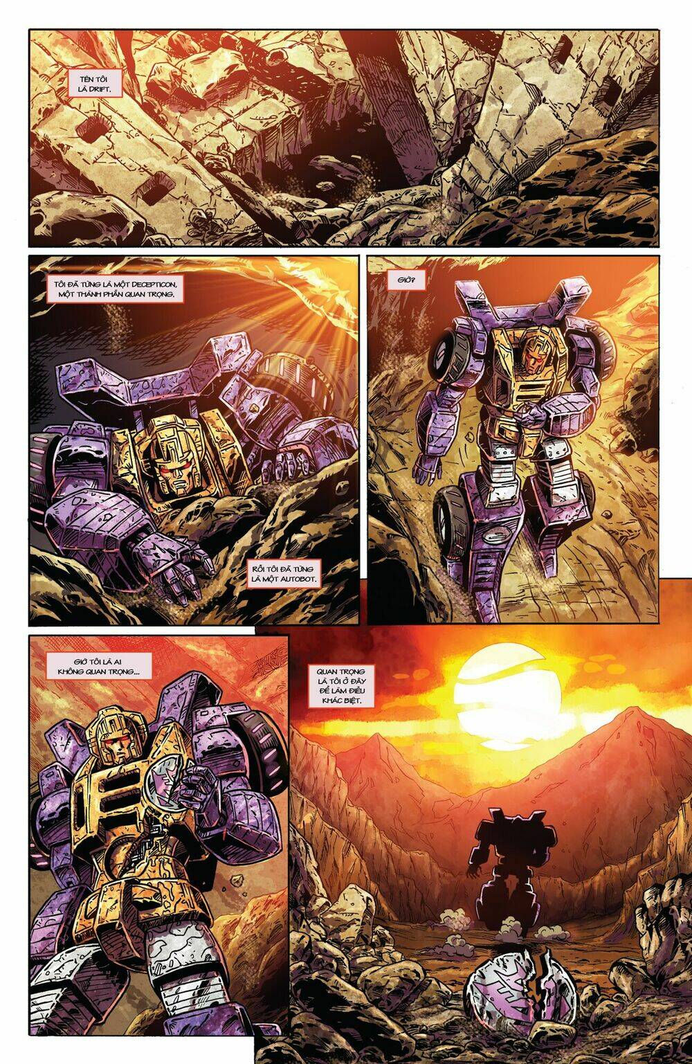 The Transformers: Drift - Empire of Stone: Chapter 4