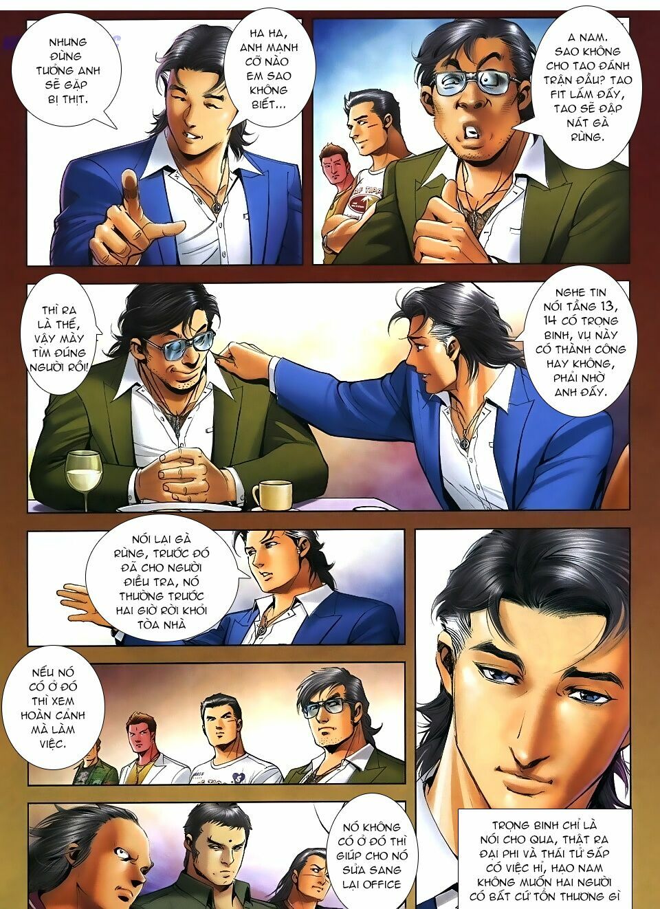 Người Trong Giang Hồ: Chapter 1106: Tấn công Trung tâm Sơn Hà