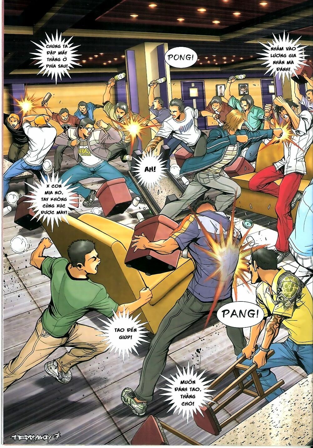 Người Trong Giang Hồ: Chapter 1345: Con trai Chó Xám