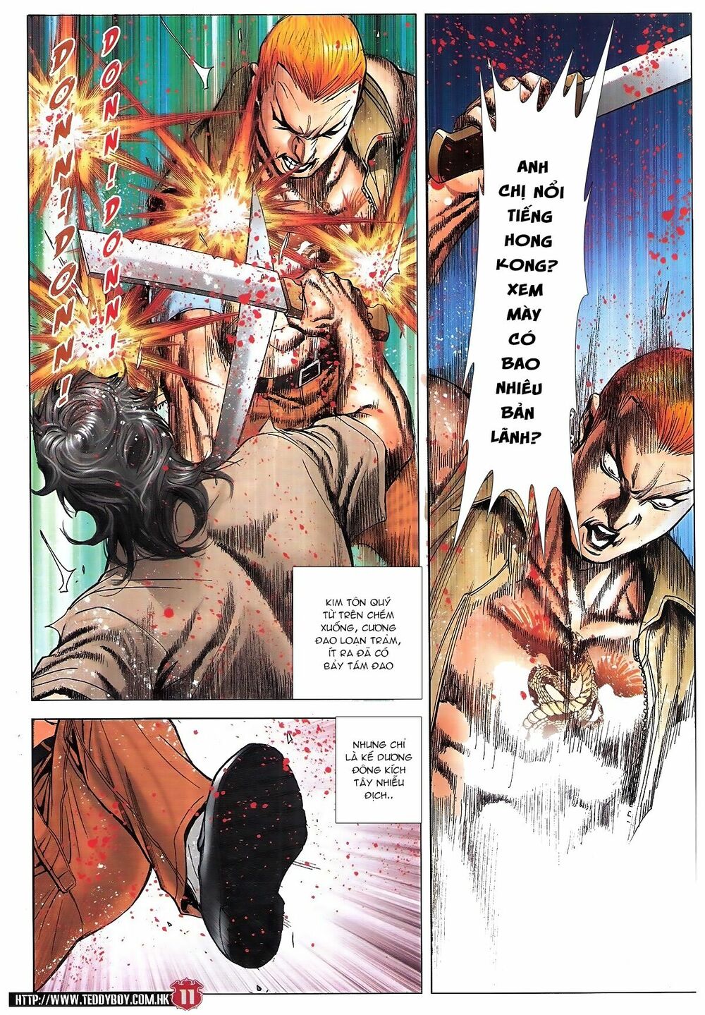 Người Trong Giang Hồ: Chapter 1840: Đại Phi ác chiến Kim Tôn Quý