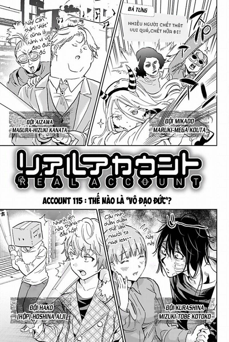 Real Account Ii: Chapter 115
