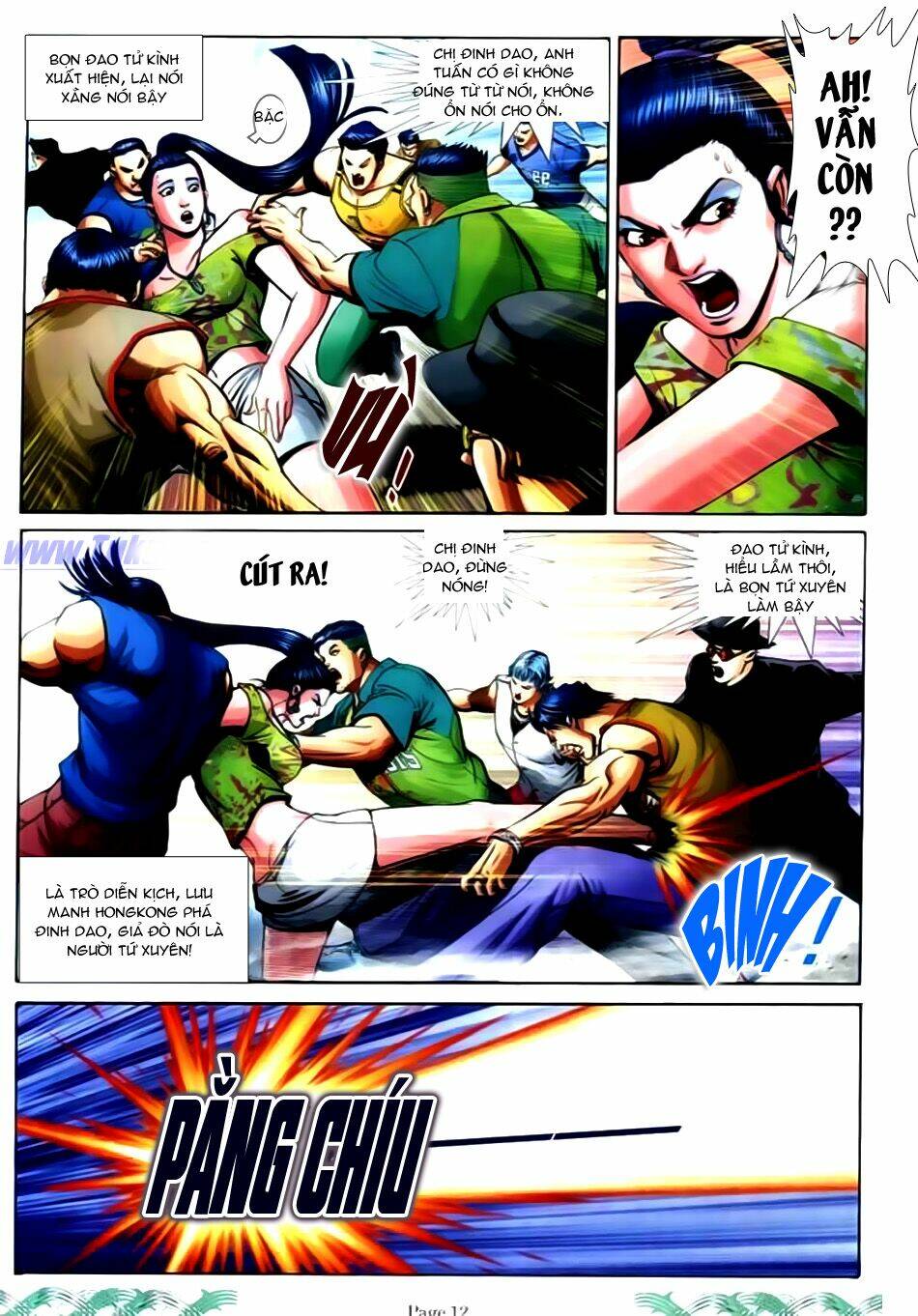 Người Trong Giang Hồ: Chapter 703