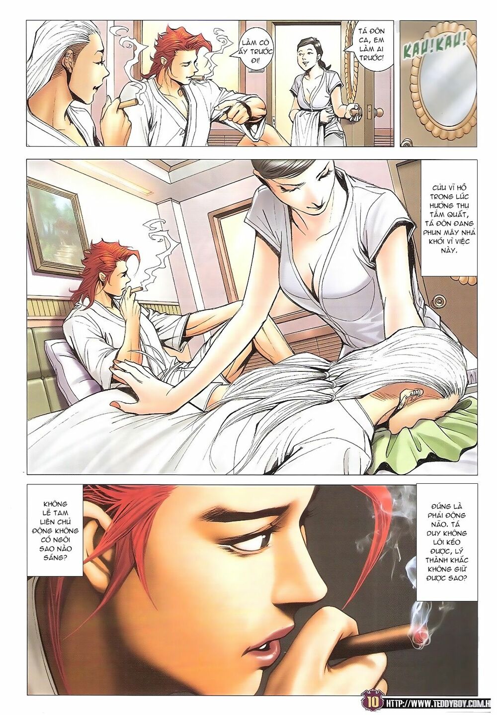 Người Trong Giang Hồ: Chapter 1665: Muối tắm