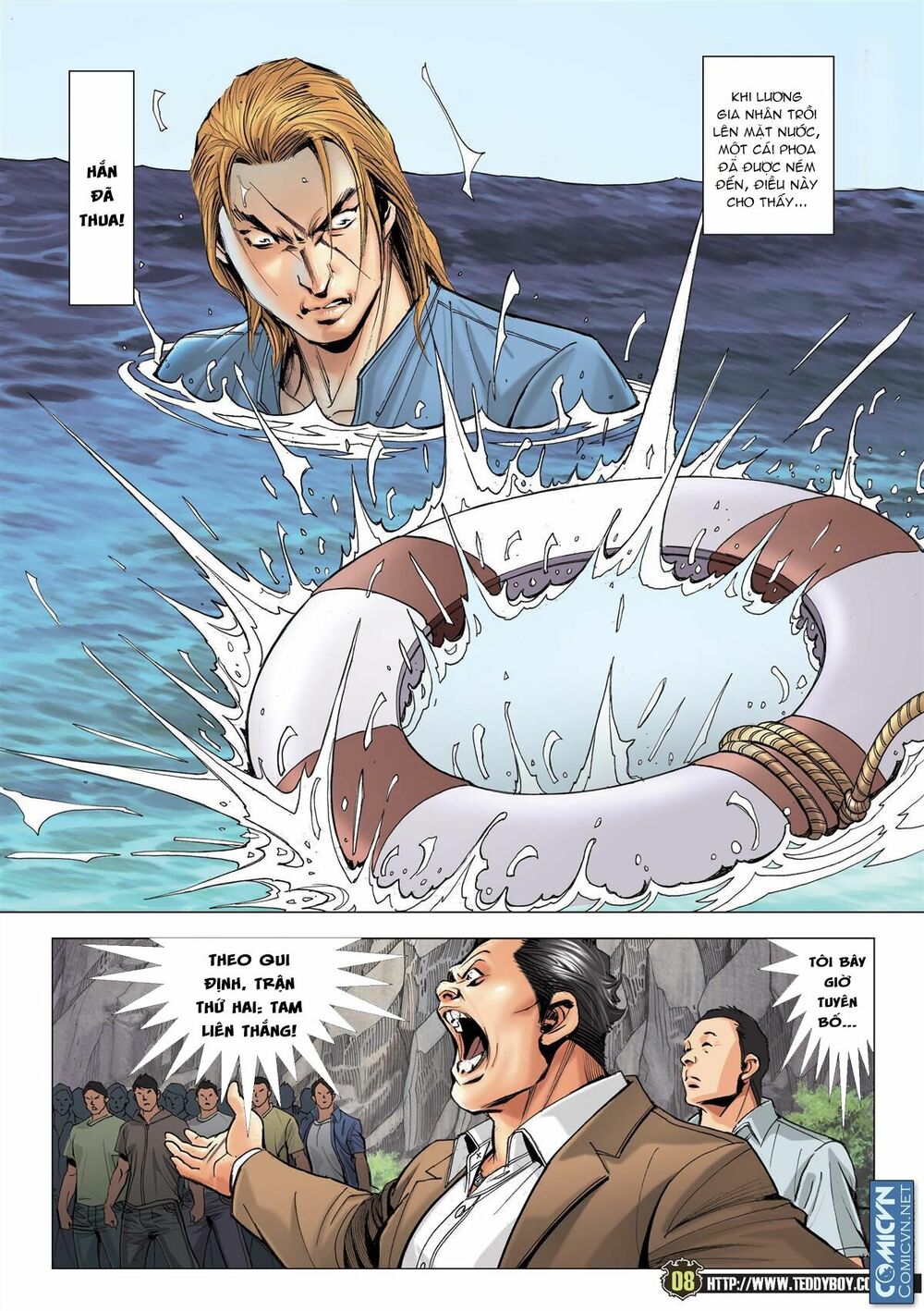Người Trong Giang Hồ: Chapter 2139: Hà Tiểu Hải vs Địch Văn