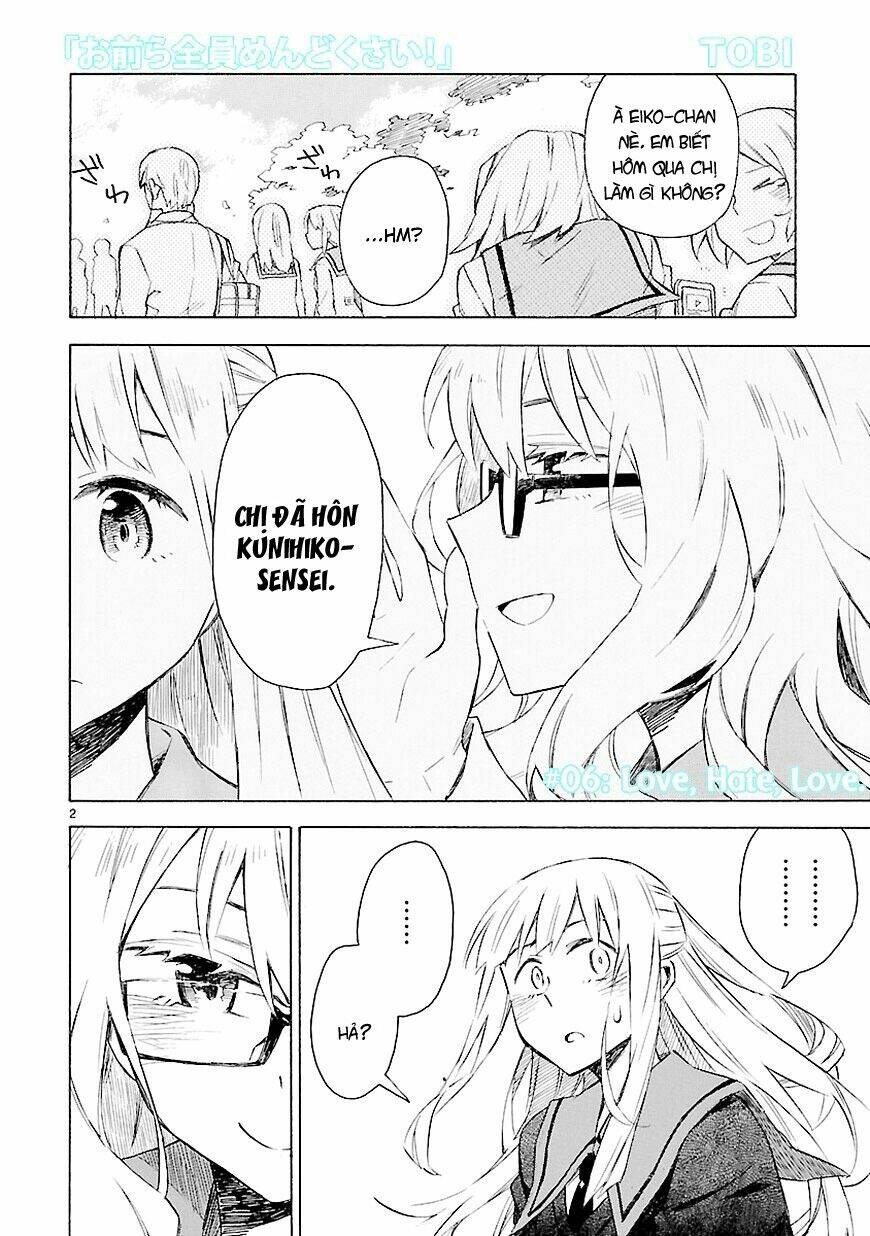 Omaera Zenin Mendokusai!: Chapter 6
