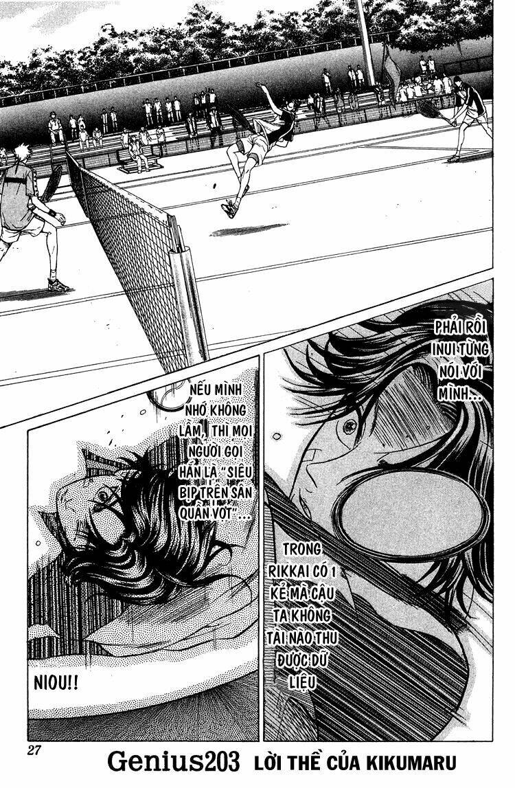 Hoàng Tử Tennis: Chapter 203