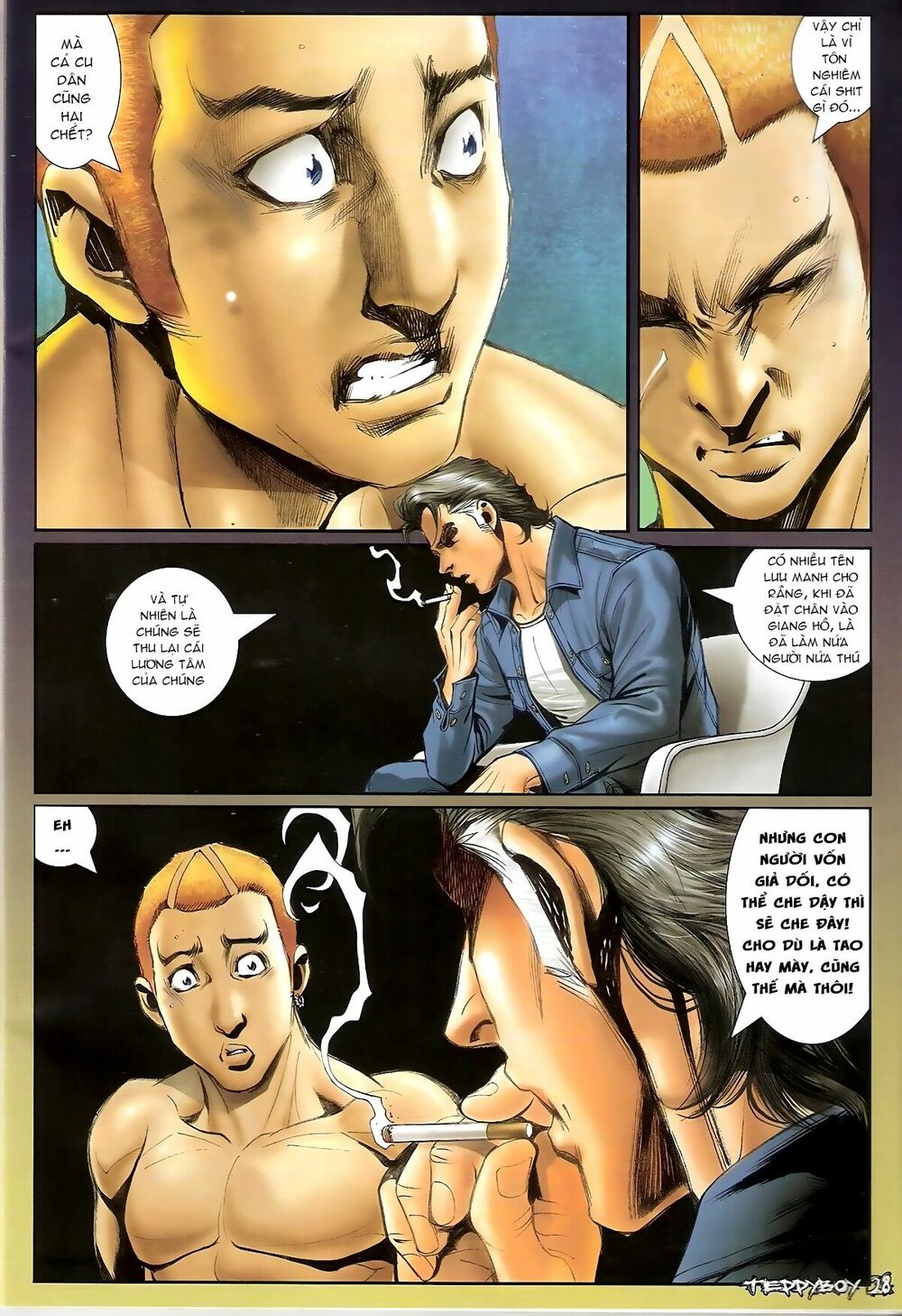 Người Trong Giang Hồ: Chapter 1366: Chó Xám