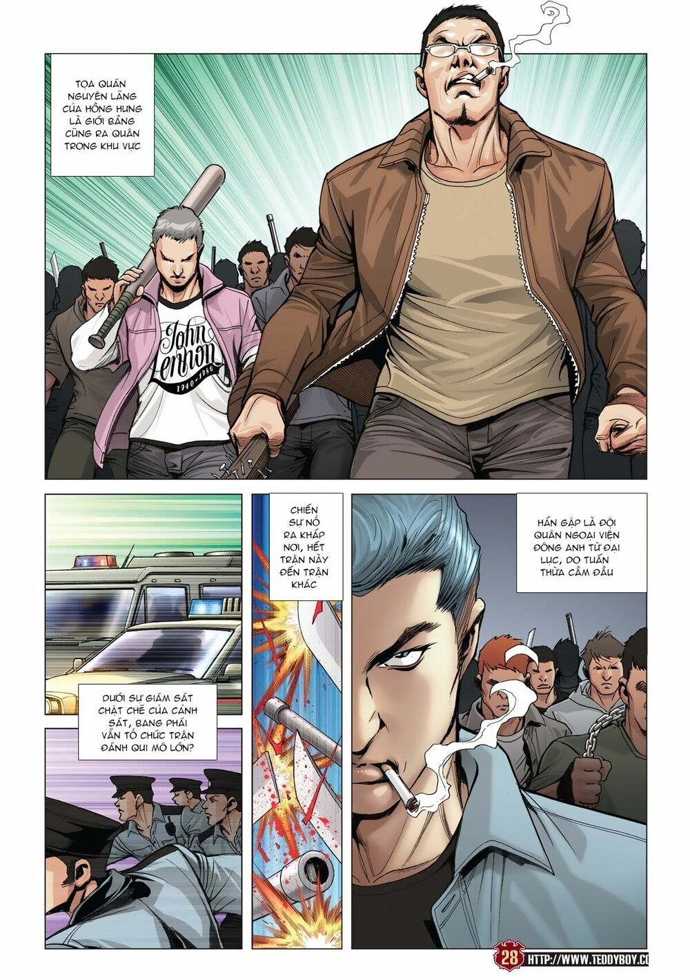 Người Trong Giang Hồ: Chapter 1978: Bát phương Xã đoàn ai mạnh nhất