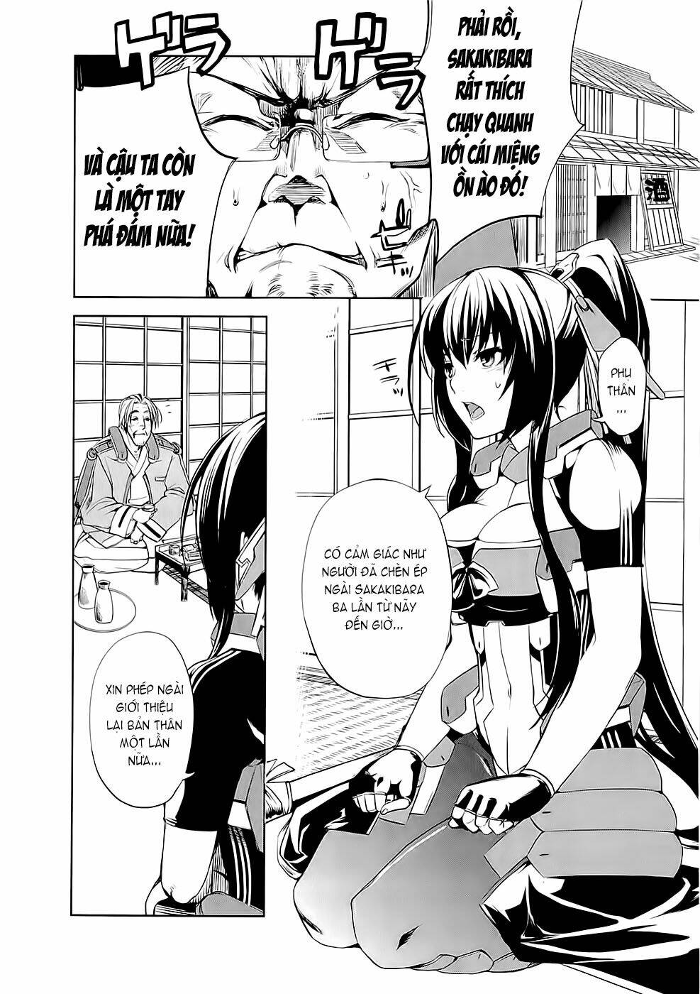 Kyoukai Senjou No Horizon: Chapter 5