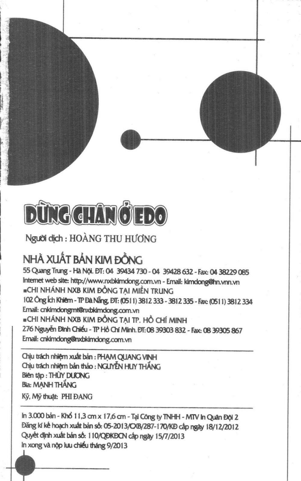 Dừng Chân Ở Edo: Chapter 3