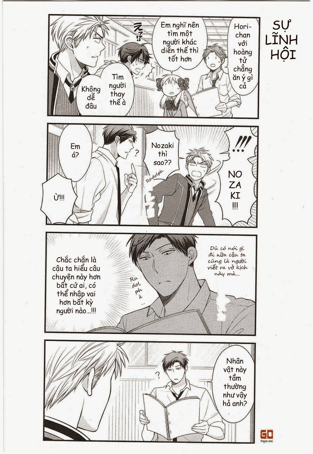 Gekkan Shojo Nozaki-Kun: Chapter 30