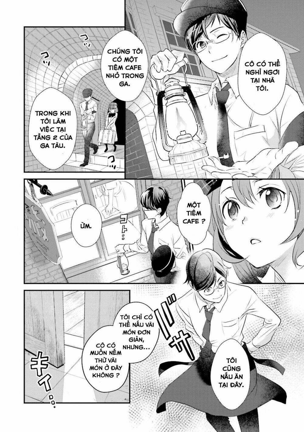 Isekai Ekisha No Kissaten: Chapter 1