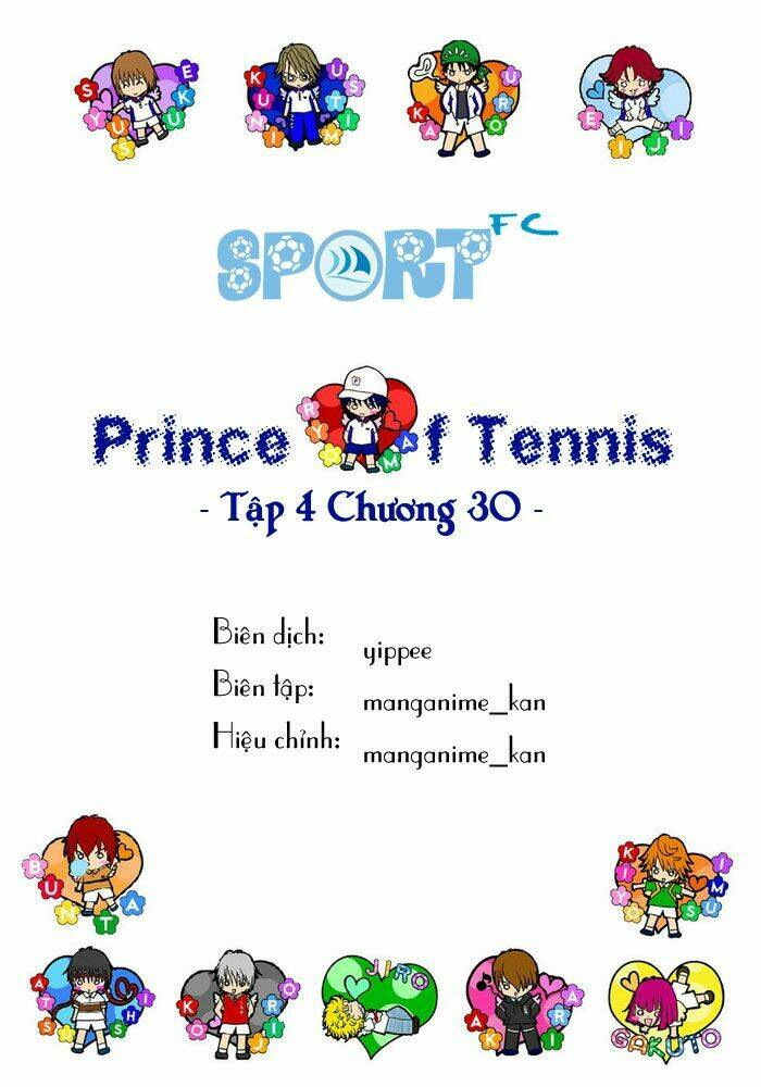 Hoàng Tử Tennis: Chapter 30