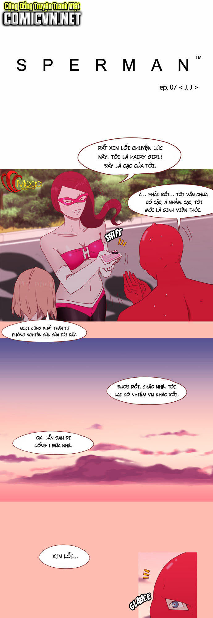 Sperman - Siêu Nhân Tinh Trùng: Chapter 7