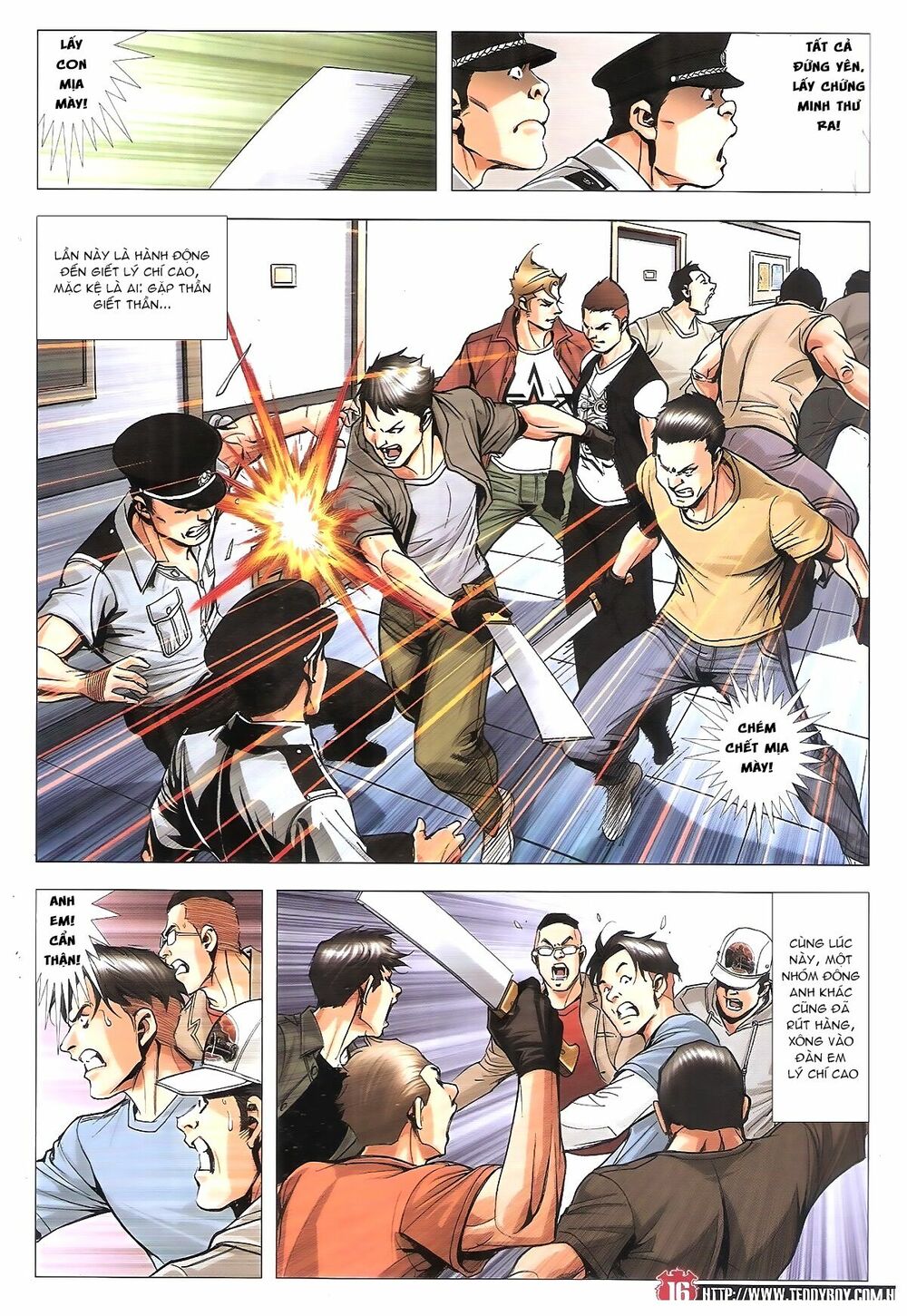 Người Trong Giang Hồ: Chapter 1905: Con đường máu