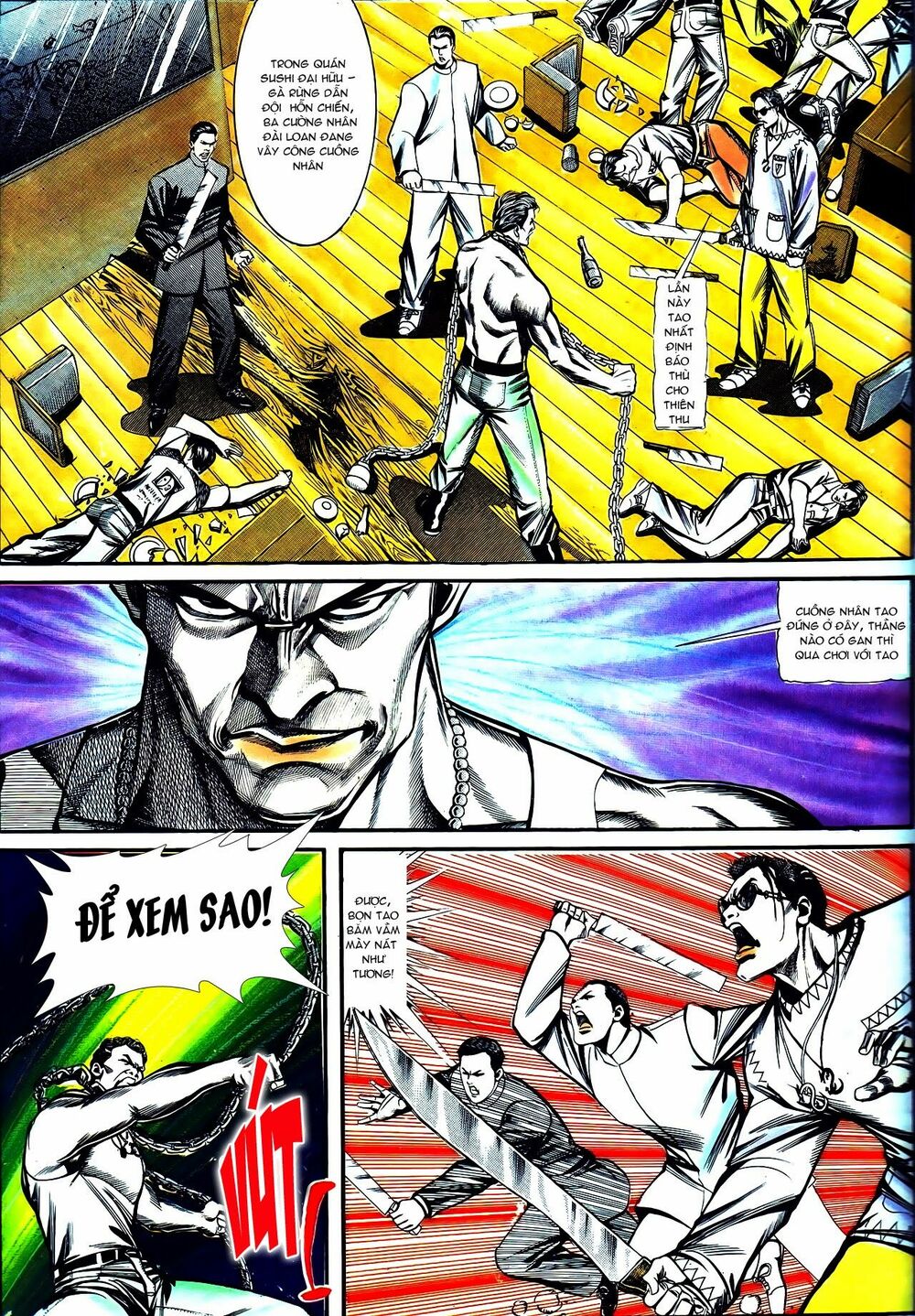 Người Trong Giang Hồ: Chapter 127: Bỏ xác vệ đường