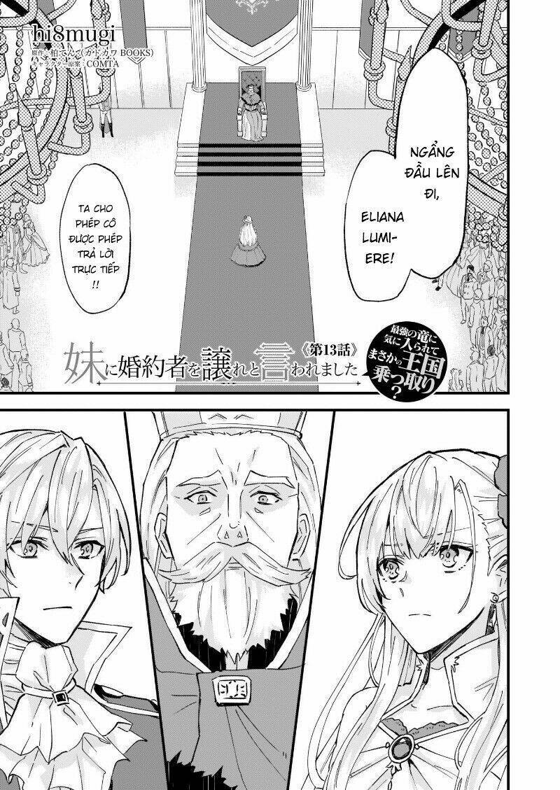 I was Told to Relinquish My Fiance to My Little Sister, and the Greatest Dragon Took a Liking to Me: Chapter 13