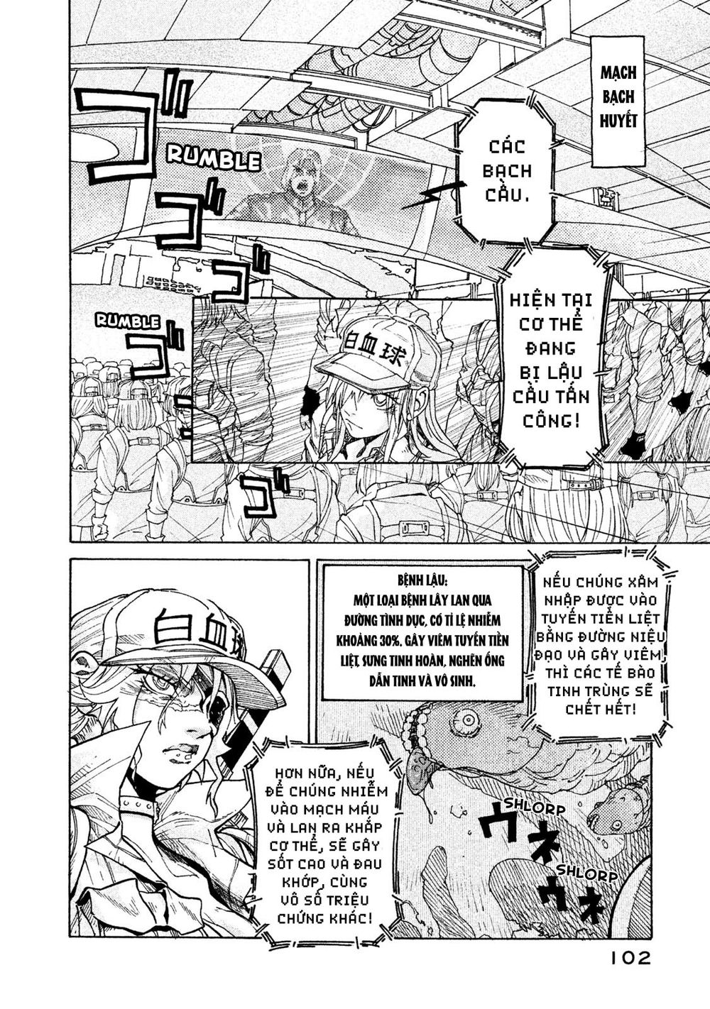 Hataraku Saibou Black: Chapter 4