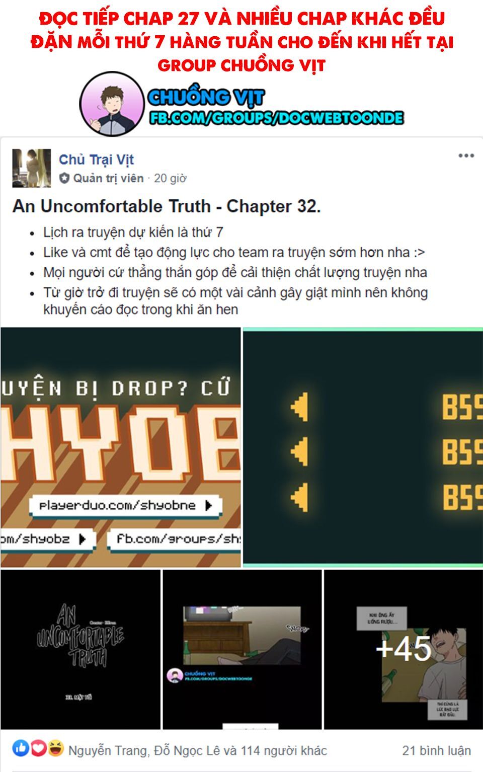 …”Một Sự Thật Khá Khó Chịu.”: Chapter 27