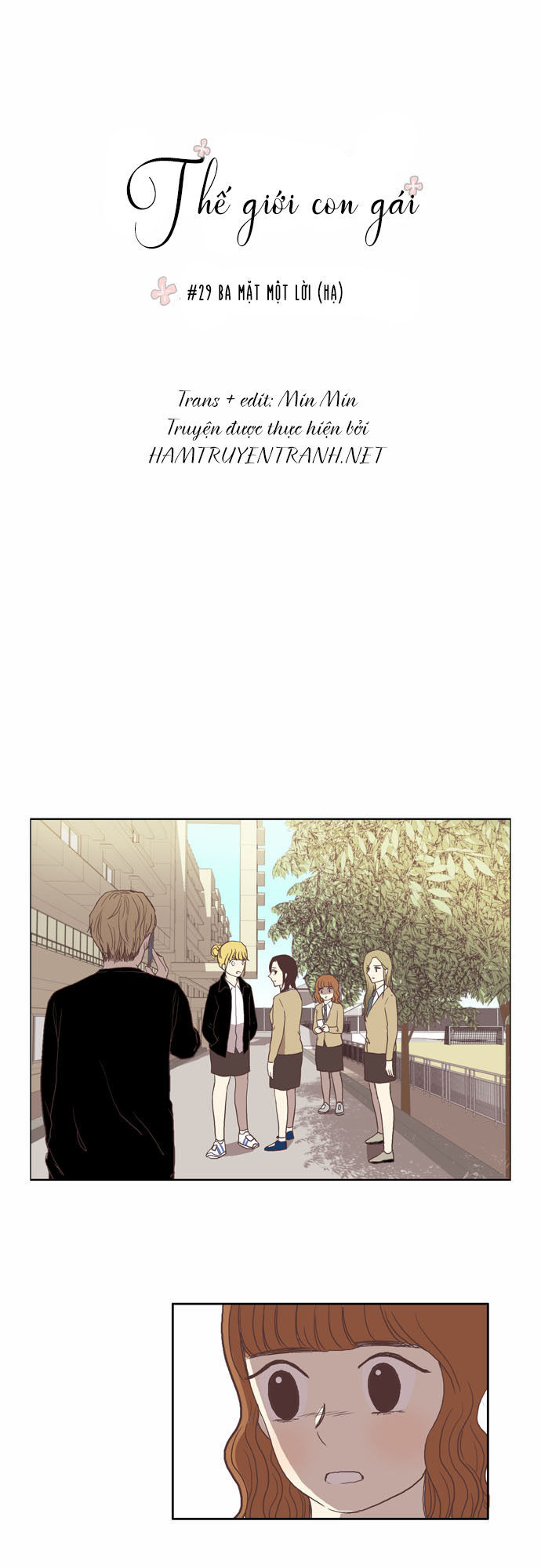 Thế Giới Con Gái: Chapter 29